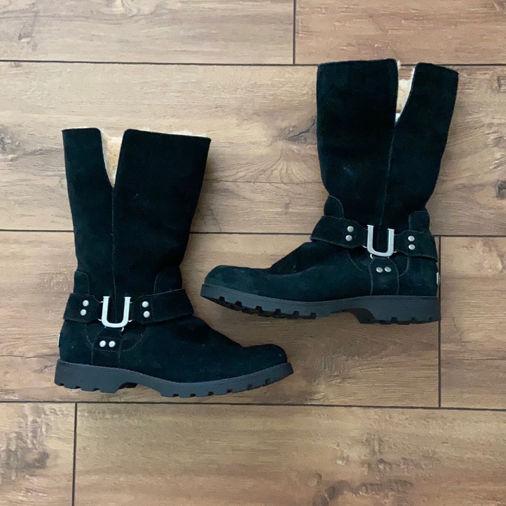 UGG Black Winter & Rain Boots